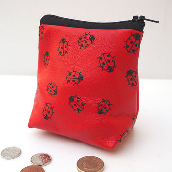 Ladybird Leather Pouch Purse, 2 of 7