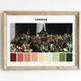 Covent Gardens, London, Colour Palette Print, thumbnail 3 of 3