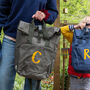 Adult's Personalised Initial Roll Top Backpack, thumbnail 4 of 10