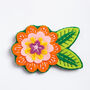 Margery Flower Felt Craft Brooch Kit, thumbnail 4 of 4