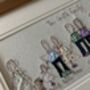 Personalised Family Tree Embroidered Picture, thumbnail 4 of 6
