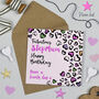 Leopard Love Step Mum Birthday, thumbnail 1 of 4