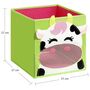 Set Of Three Storage Boxes Toy Organisers Bins Cubes, thumbnail 7 of 8