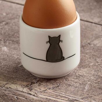Sitting Cat Egg Cup, 2 of 4