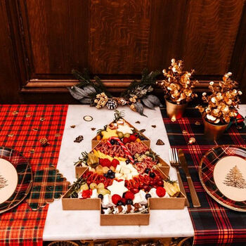 Christmas Tree Serving Disposable Tray Perfect For Festive Holiday Food Displays, 5 of 5