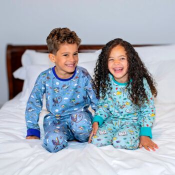 Roald Dahl X Ducky Zebra ‘Storytime’ Kids Pyjamas, 2 of 5