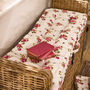 Helmsley Blush Floral Bench Cushion, thumbnail 1 of 5
