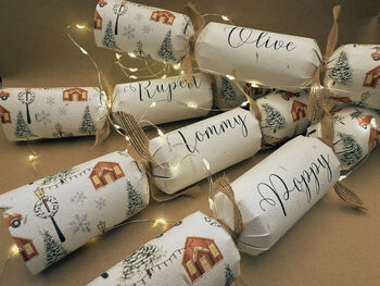 Set Of Six Personalised Plantable Christmas Crackers, 5 of 6