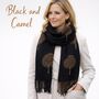 Cashmere Mulberry Tree Of Life Print Scarf, thumbnail 7 of 12