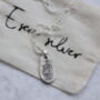 Venus Recycled Silver Pendant, thumbnail 2 of 7