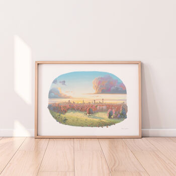 London's Primrose Hill Limited Edition Giclée Print, 2 of 7