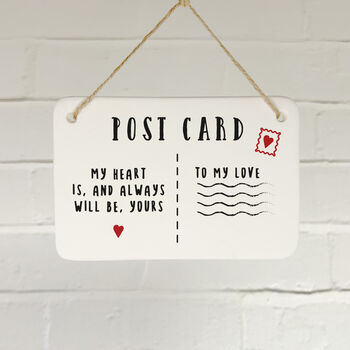 Porcelain Postcard My Heart, 6 of 6