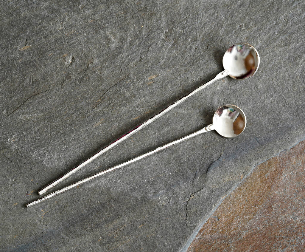 Coffee Spoon In Solid Sterling Silver, 1 of 7