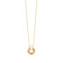 18ct Gold Plated Infinity Moostone Necklace, thumbnail 4 of 6