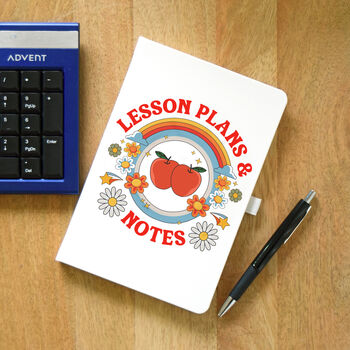 Retro Lesson Plan Notebook For Teachers, 2 of 3