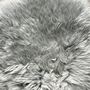 Silky Sheepskin Platinum Round Seat Pad 35cm, thumbnail 2 of 2