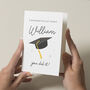 Personalised Graduation Degree Card, thumbnail 1 of 3