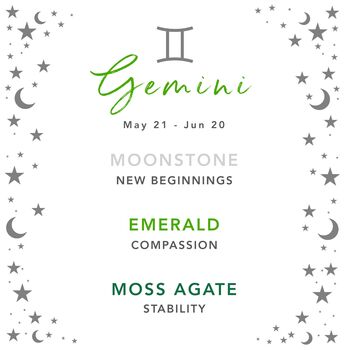 Gemini Zodiac Crystal Bracelet Birthday Gift For Her, 7 of 7