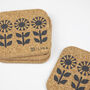 Hornsea Cork Mats | Flowerpot, thumbnail 4 of 10