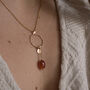Astralis Necklace 14k Gold Filled And Sunstone Pendant, thumbnail 6 of 7