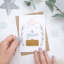 Christmas Baby Announcement Scratch Card, thumbnail 2 of 8