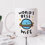 Personalised Mug 'World's Best Wife', thumbnail 1 of 3