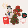 Diy Wooden Christmas Characters Painting Kit For Kids, thumbnail 1 of 7