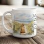 Personalised Tibetain Spaniel Dog Beach Walk Collection, thumbnail 6 of 8
