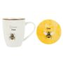 Queen Bee Ceramic Mug And Coaster Set, thumbnail 2 of 4