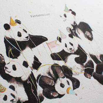'Pandamonium' Print, 3 of 4