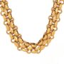Golden Links Necklace, thumbnail 1 of 4