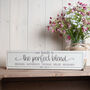 Personalised Perfect Blend Family Wooden Sign, thumbnail 1 of 3
