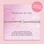 Thinking Of You Bracelet, thumbnail 1 of 7