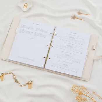 Wedding Planner Binder Blanc, 12 of 12