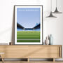 Sheffield Wednesday Hillsborough Stadium Poster, thumbnail 3 of 8