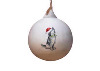 Husky Ceramic Bauble, 2 of 2