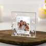 Best Friends Custom Photo Acrylic Block Wildflower Florals, thumbnail 1 of 3