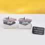 Daddy Message Envelope Cufflinks, thumbnail 1 of 10