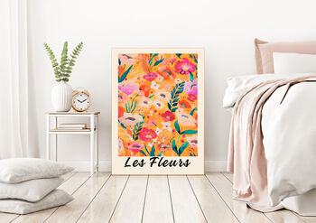 Les Fleurs Floral Art Print, 2 of 3