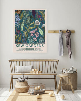 Kew Gardens Green Wild Flower Art Print, 3 of 3