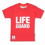 Cool Kids Top, Life Guard' Red T Shirt, Kids Gift, thumbnail 2 of 2