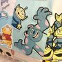 Keepsake Memory Pillow Made From Baby Clothes: Favourite Characters Patchwork Cushion Gift, thumbnail 8 of 12