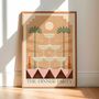 The Dinner Party, Boho Food And Drink Art Print, Martini Poster, thumbnail 1 of 3