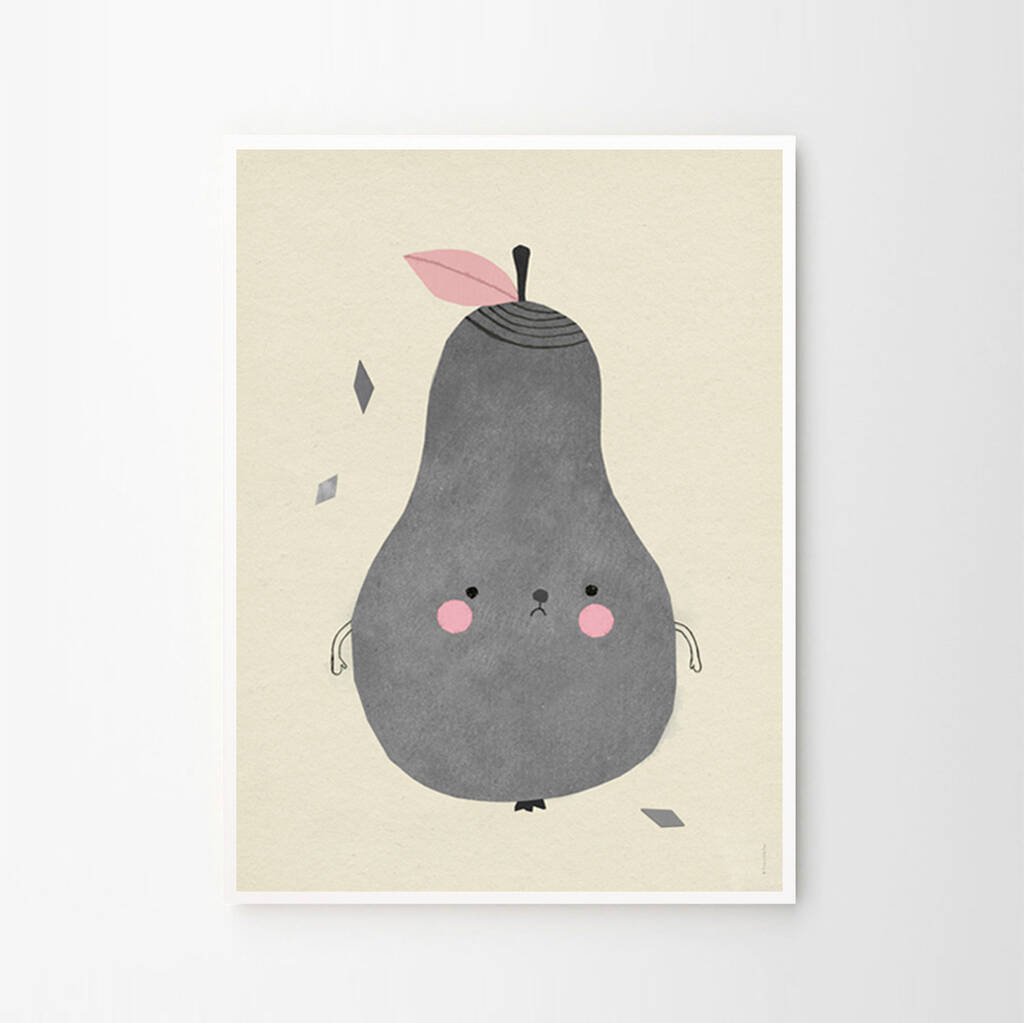 Pirum Parum Pear Art Poster, 1 of 7