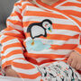 Puffin Three Piece Baby Outfit | Certified Organic, thumbnail 4 of 12