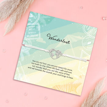 Wanderlust Bracelet | Travel Gift For Her, 3 of 7