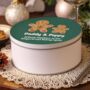 Personalised Gingerbread Family Christmas Tin, thumbnail 2 of 3