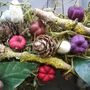 Putka Pod And Pussy Willow Wreath, thumbnail 3 of 4