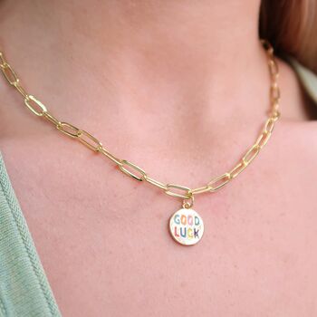 Good Luck 'Lucky Charm' Necklace, 2 of 2