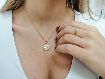 Gold Plated Stardust Ring, Size L, N Or P, 3 of 4
